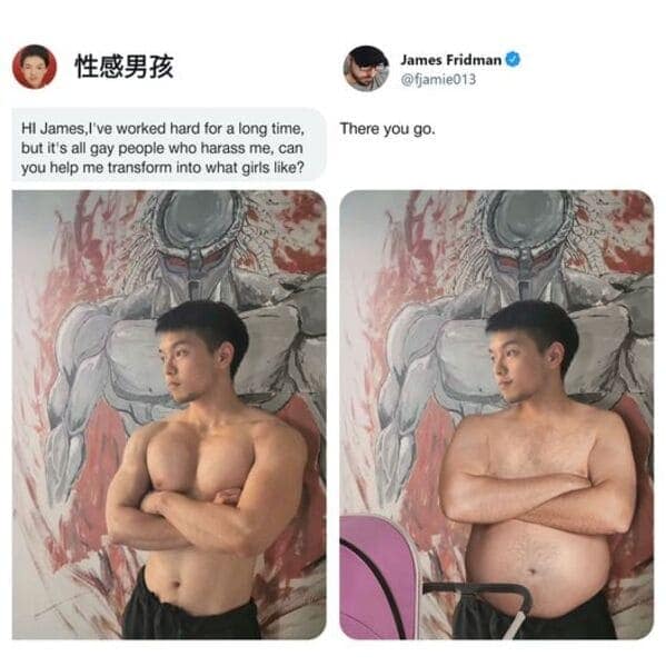 James Fridman, funny photo edits, Photoshop fails, internet humor, Photoshop jokes, hilarious photo edits, creative photo manipulations