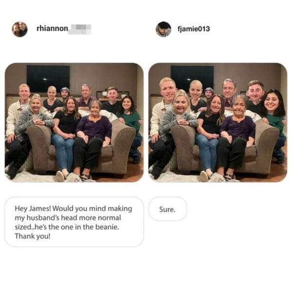James Fridman, funny photo edits, Photoshop fails, internet humor, Photoshop jokes, hilarious photo edits, creative photo manipulations