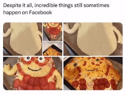 Despite it all, incredible things still sometimes happen on Facebook