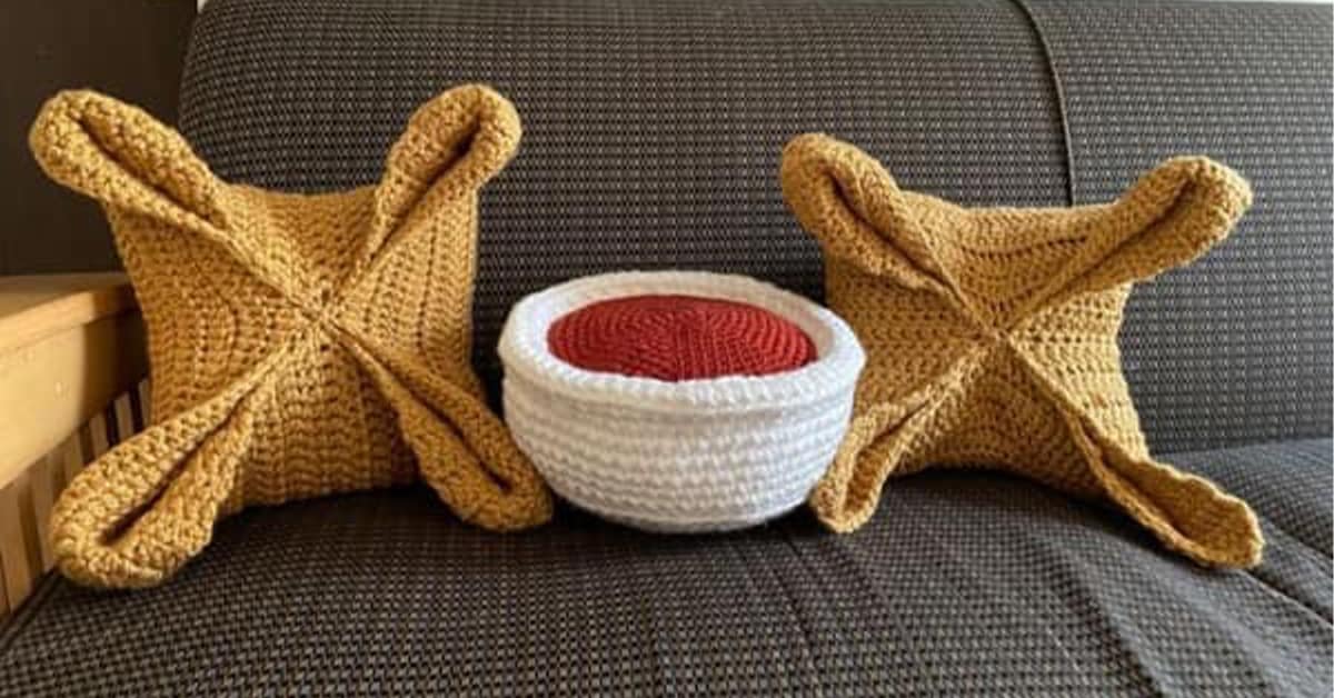 Compilation of the best creative knitting projects including the Red Bull pillow, tank slippers, and thong bookmarks.