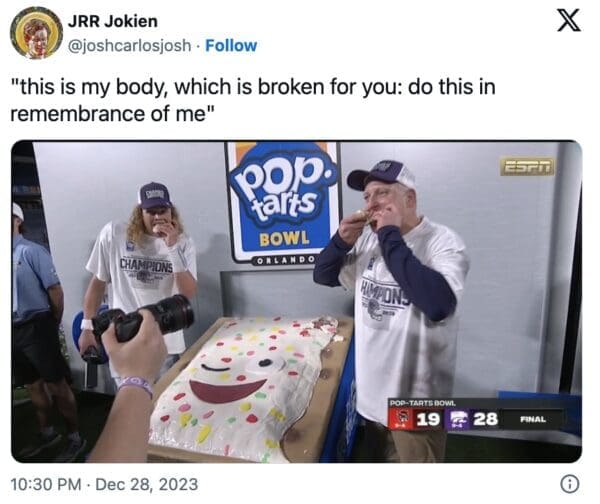 pop-tarts mascot memes, pop-tarts bowl, edible mascot